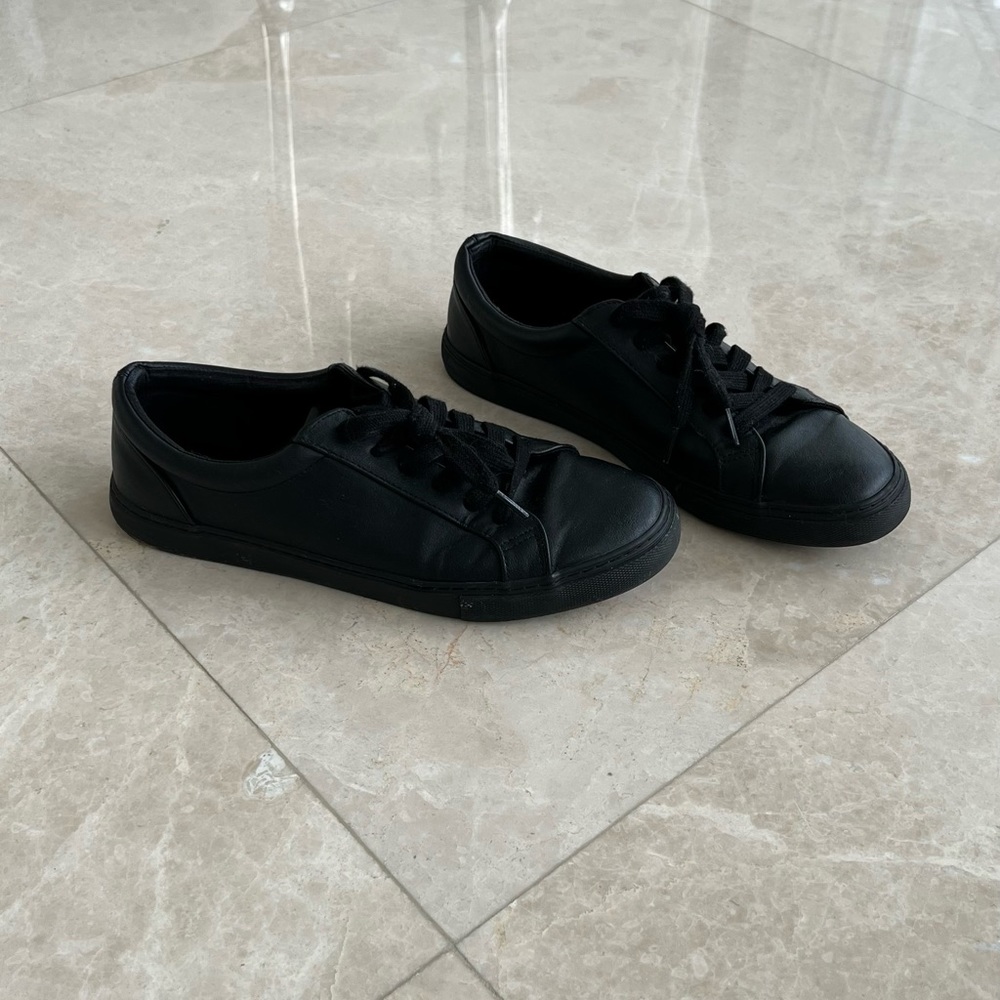 Mens ASOS black sneakers